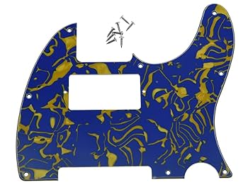 Fender Telecaster ゼブラ柄ピックガード　ハムバッカータイプ Amazon | Musiclily TLハムバッカーPUテレキャスター